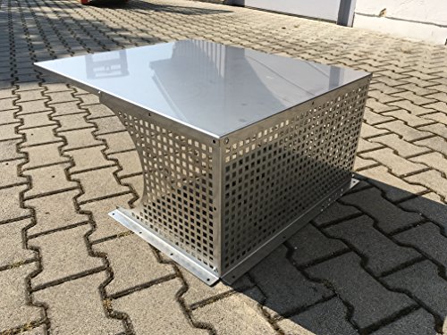 Rasenroboter Garage Edelstahl Garten Mähroboter Automower Carport Unterstand - 3