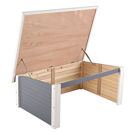 ZELSIUS Holzgarage für Rasenmähroboter aus Holz - 2