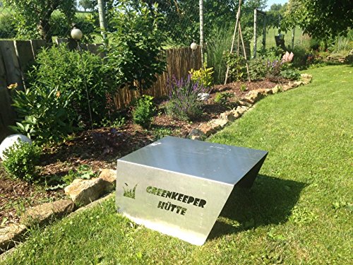 Greenkeeper Hütte – Roboter Garage für gängige Rasenmäher Roboter 72 x 55 x 32 cm – das Original, hergestellt in Deutschland - 4