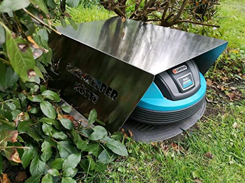 Greenkeeper Hütte – Roboter Garage für gängige Rasenmäher Roboter 72 x 55 x 32 cm – das Original, hergestellt in Deutschland - 6