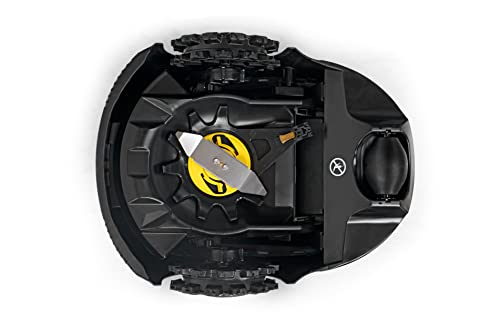 ROBOMOW RT700 Robotermäher/Rasenroboter für Flächen bis 700 qm | 10.2 Ah; 18cm Schnittbreite; einfache Installation, selbstreinigend und inkl. schwimmendem Mähdeck, Mulchreiniger - 6