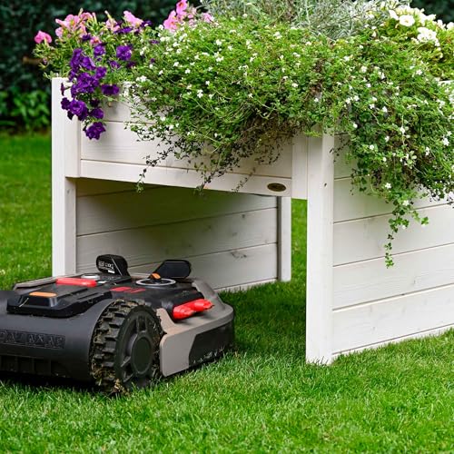 dobar Mährobotergarage mit integriertem Pflanzkasten - 5