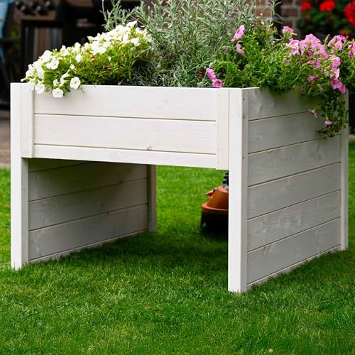 dobar Mährobotergarage mit integriertem Pflanzkasten - 6