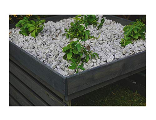 DIY Universal Mähroboter Mower Garage Dach Unterstand Grau Gebeizt mit Pflanzbeet - 5