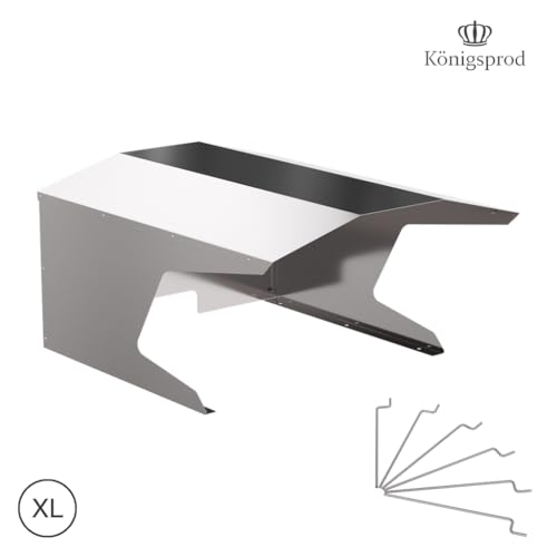 KÖNIGSPROD Edelstahl Mähroboter Garage Roboport – XL - 2