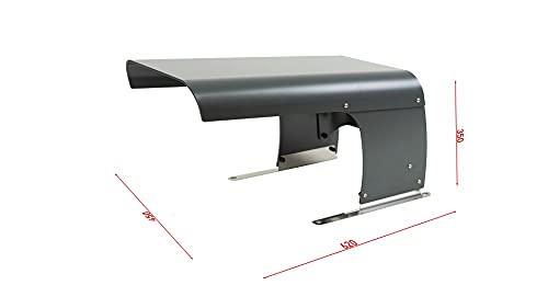 Idea Mower Garage für Mähroboter Vader Micro, Ambrogio Robot-kompatible Automower-Abdeckung, Überdachung Ladestation, Schutz aus Aluminiumlegierung, Schiebedach Oben - 6