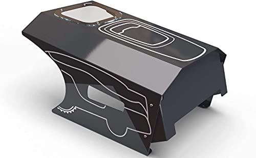 Mähroboter Garage, Rasenmäher, Rasenroboter Haus für Automower Husqvarna 305 310 315 315X, Zubehör, optimaler Sonnen- und Regenschutz für Rasenroboter und Ladestation - 2