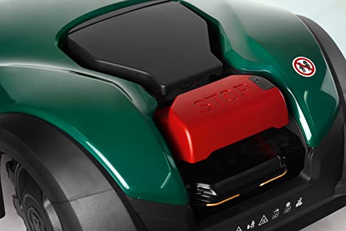 ROBOMOW RK1000 Robotermäher/Rasenroboter für Flächen bis 1000 qm | 21 cm Schnittbreite; Kantenmodus; einfache Installation, selbstreinigend,schwimmendes Mähdeck, bis 45 Grad Steigung - 15