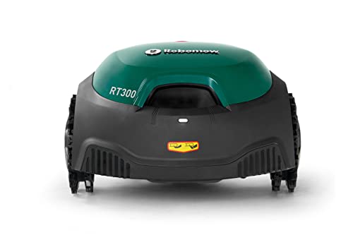 ROBOMOW RT300 Robotermäher/Rasenroboter für Flächen bis 300 qm | 4,3 Ah; 18cm Schnittbreite; einfache Installation, selbstreinigend und inkl. schwimmendem Mähdeck, Mulchreiniger - 2