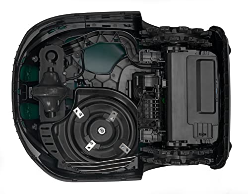 ROBOMOW RK2000 Robotermäher/Rasenroboter für Flächen bis 2000 qm | 21 cm Schnittbreite; Kantenmodus; einfache Installation, selbstreinigend,schwimmendes Mähdeck, bis 45 Grad Steigung - 6