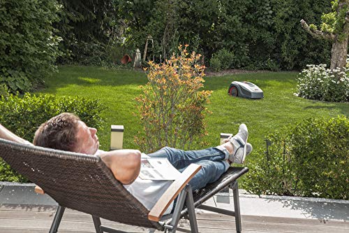 AL-KO Mähroboter Robolinho® 800 W, 22 cm Schnittbreite, Li-Ion Akku (2,5 Ah/max. 20 V), Rasenflächen bis 800 m², Steigfähigkeit bis 45 %, leise 60 dB(A), mit Smartphone bedienbar - 5