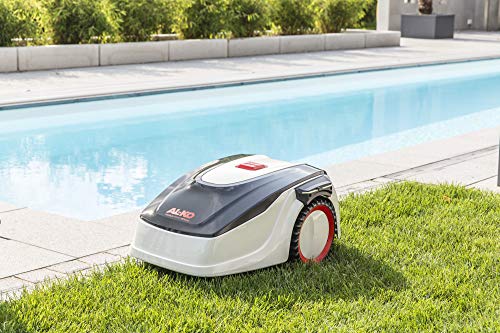 AL-KO 119991 Mähroboter Robolinho 300 E, 20 cm Schnittbreite, Li-Ion Akku (2,5 Ah/max. 20 V), Rasenflächen bis 300 m², Steigfähigkeit bis 30 %, leise 60 dB(A) - 6