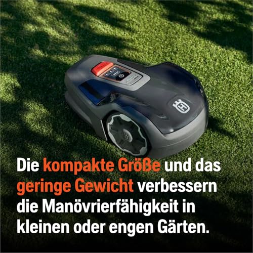 Husqvarna Mähroboter Automower Aspire R4 für 400 m² Fläche I Akku Rasenmäher Roboter, Steuerung per Connect App (inkl. Sprachsteuerung, WLAN, Bluetooth) mit Installations-Kit - 4