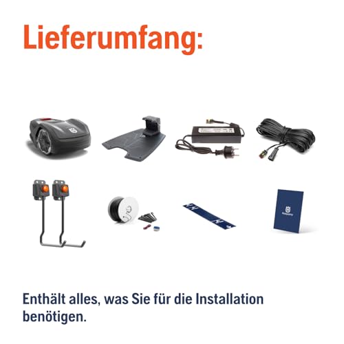 Husqvarna Mähroboter Automower Aspire R4 für 400 m² Fläche I Akku Rasenmäher Roboter, Steuerung per Connect App (inkl. Sprachsteuerung, WLAN, Bluetooth) mit Installations-Kit - 7