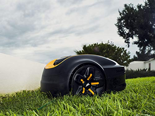 McCulloch ROB Elektrischer Rasenmäher S600: Mähroboter für Gärten bis 600 qm, Schnitthöhe 20-50 mm, Steigung 35 Prozent, Diebstahlschutz, Mulchfunktion (Art.-Nr. 00096-77.981.25) - 4