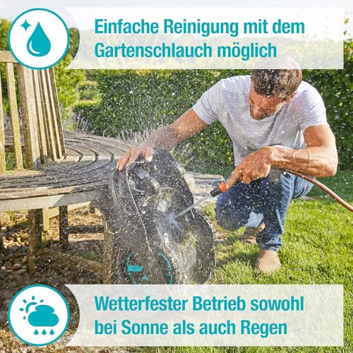 Gardena Mähroboter smart SILENO City 600 m² Set: Innovative LONA AI-Technologie, Steuerung per App, SensorControl, für Steigungen bis zu 35 Prozent, inkl. smart Gateway, DE-Version (19603-60) - 6