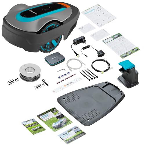 Gardena Mähroboter smart SILENO City 600 m² Set: Innovative LONA AI-Technologie, Steuerung per App, SensorControl, für Steigungen bis zu 35 Prozent, inkl. smart Gateway, DE-Version (19603-60) - 8
