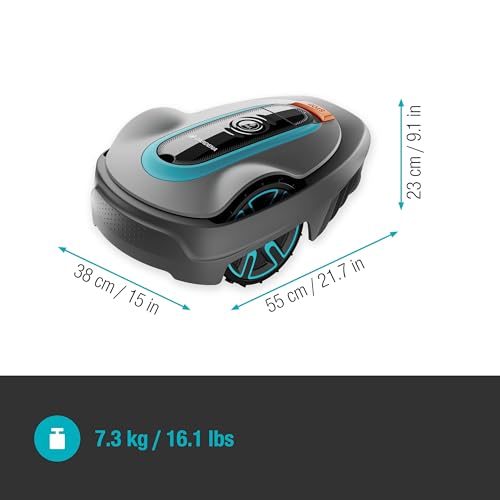 Gardena Mähroboter smart SILENO City 600 m² Set: Innovative LONA AI-Technologie, Steuerung per App, SensorControl, für Steigungen bis zu 35 Prozent, inkl. smart Gateway, DE-Version (19603-60) - 9