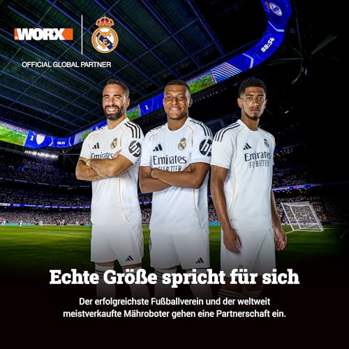 WORX Landroid Vision S250 Mähroboter WR202E für Gärten bis 250m² - 12