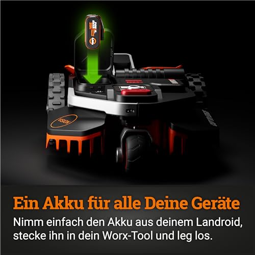 WORX Landroid Vision S250 Mähroboter WR202E für Gärten bis 250m² - 8