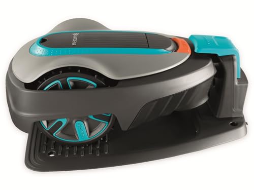 Gardena SILENO city: Mähroboter bis 250 m² Rasenfläche, Bluetooth-App bedienbar, Schnitthöhe 20 - 50 mm, LCD Display, Diebstahlschutz, inkl. Begrenzungskabel, Haken und Verbinder (15001-20) - 6