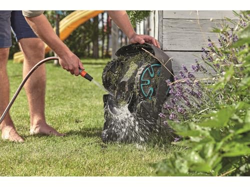 Gardena SILENO city: Mähroboter bis 250 m² Rasenfläche, Bluetooth-App bedienbar, Schnitthöhe 20 - 50 mm, LCD Display, Diebstahlschutz, inkl. Begrenzungskabel, Haken und Verbinder (15001-20) - 7