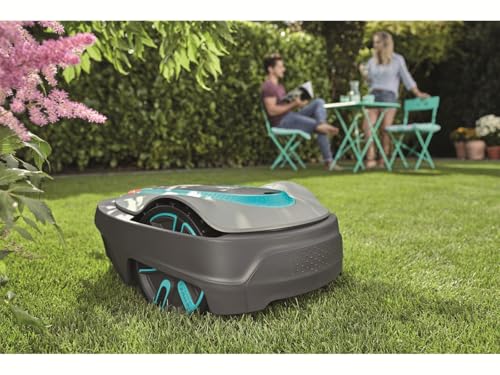 Gardena SILENO city: Mähroboter bis 250 m² Rasenfläche, Bluetooth-App bedienbar, Schnitthöhe 20 - 50 mm, LCD Display, Diebstahlschutz, inkl. Begrenzungskabel, Haken und Verbinder (15001-20) - 8