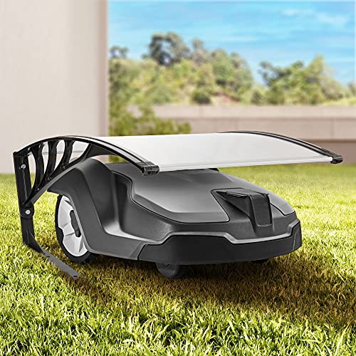 Arebos Mähroboter Garage | Rasenmäher Rasenroboter Automower | Carport 102 x 79 x 46 cm | Witterungsbeständig + UV-Schutz | mit Metallfüßen | Überdachung | inkl. Montagematerial - 3