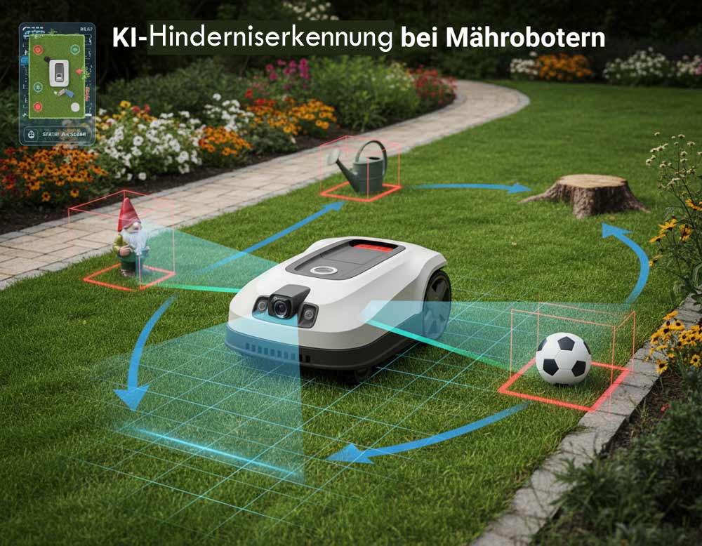 Wie funktioniert KI-Hinderniserkennung bei Mährobotern? Wie funktioniert KI-Hinderniserkennung bei Mährobotern?